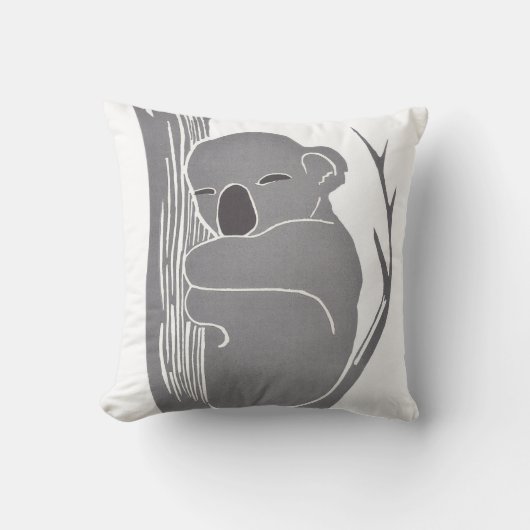 睡眠のコアラの枕 クッション (正面)