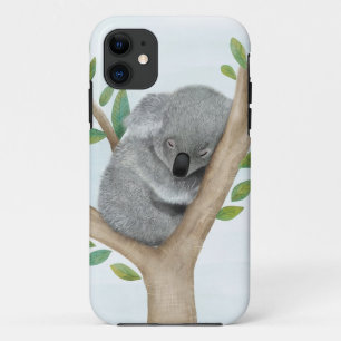 睡眠のコアラのiPhoneの場合 iPhone 11 ケース