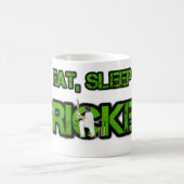 睡眠のコオロギを食べて下さい コーヒーマグカップ (中央)