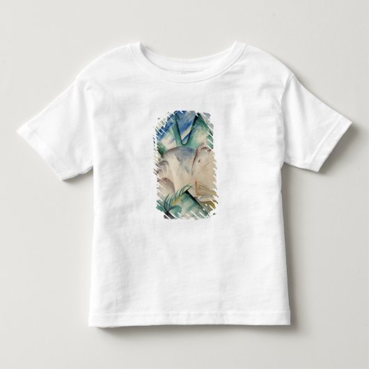 睡眠のシカ トドラーTシャツ (正面)