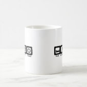 睡眠のスケートボードは繰り返しを食べます コーヒーマグカップ (中央)