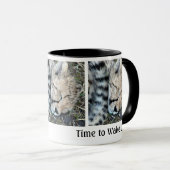 睡眠のチータのカブスの写真 マグカップ (正面右)