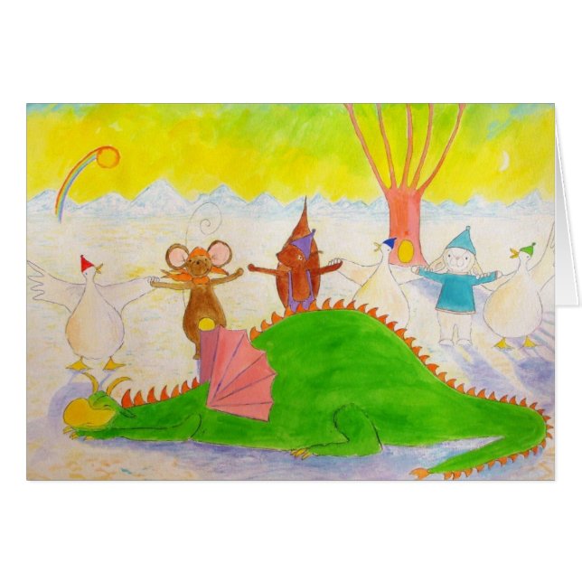 睡眠のドラゴン (正面横)