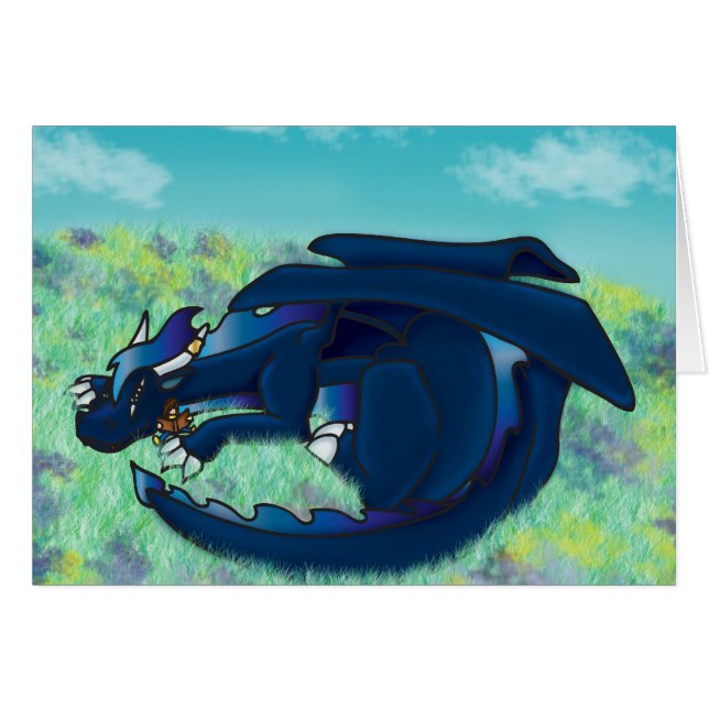 睡眠のドラゴン (正面横)