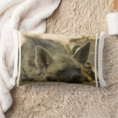 睡眠のハイエナの枕 ランバークッション (ブランケット)