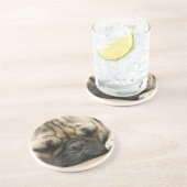 睡眠のパグのコースター コースター (側面)