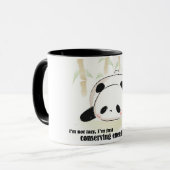 睡眠のパンダのマグ マグカップ (正面左)