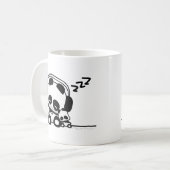 睡眠のパンダ コーヒーマグカップ (正面左)