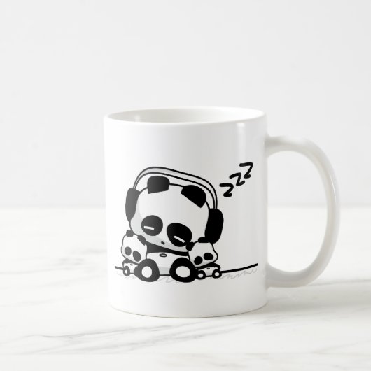 睡眠のパンダ コーヒーマグカップ (右)