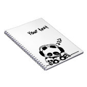 睡眠のパンダ ノートブック (右側)