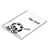 睡眠のパンダ ノートブック (左側)