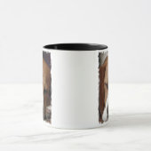 睡眠のビーグル犬のコーヒー・マグ マグカップ (中央)