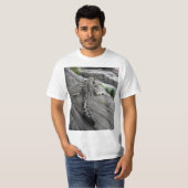 睡眠のユキヒョウのTシャツ Tシャツ (正面フル)
