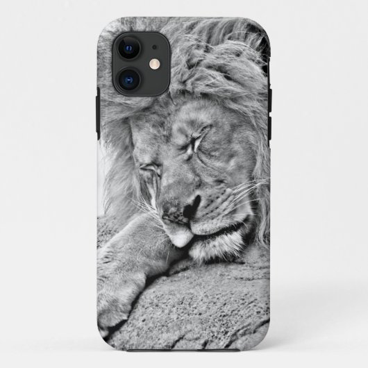睡眠のライオンのiPhone 5の場合 Case-Mate iPhoneケース (裏面)