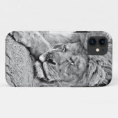 睡眠のライオンのiPhone 5の場合 Case-Mate iPhoneケース (裏面(横))
