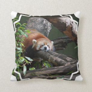睡眠のレッサーパンダの枕 クッション