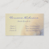 睡眠の仏II 名刺 (裏面)