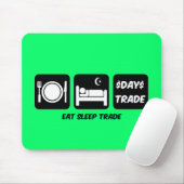 睡眠の個人投資家を食べて下さい マウスパッド (マウス)