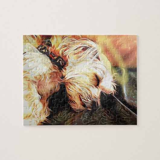 睡眠の天使のパズル、8" x 10"、110部分 ジグソーパズル (横)