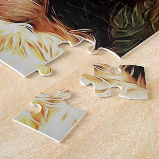 睡眠の天使のパズル、8" x 10"、110部分 ジグソーパズル (側面)