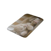 睡眠の子ネコ バスマット (アングル)