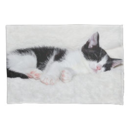 睡眠の子ネコ 枕カバー