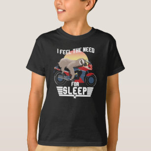 睡眠の必要性 スロッおもしろいト Tシャツ