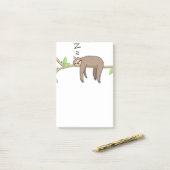 睡眠の怠惰 ポストイット (デスク上)