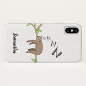 睡眠の怠惰 Case-Mate iPhoneケース (裏面(横))