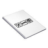 睡眠の本を食べて下さい ノートブック (右側)