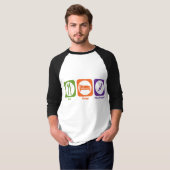 睡眠の演劇のトランペットを食べて下さい Tシャツ (正面フル)