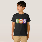 睡眠の演劇のトランペットを食べて下さい Tシャツ (正面フル)
