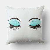 睡眠の目のまつげの装飾用クッション クッション (裏面)