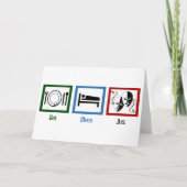 睡眠の行為を食べて下さい カード (正面)