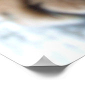 睡眠の青は青の猫を償います ポスター (角)