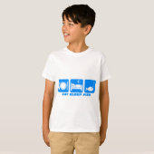 睡眠の魚を食べて下さい Tシャツ (正面フル)