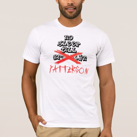 睡眠はパターソンVAAのワイシャツを耕しません Tシャツ (正面)