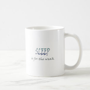 睡眠は弱いののためです コーヒーマグカップ