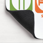 睡眠を促進しますフェミニズムを食べて下さい マウスパッド (コーナー)