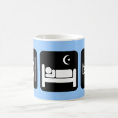睡眠を教えます食べて下さい コーヒーマグカップ (中央)
