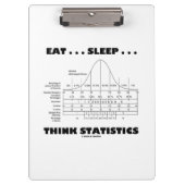 …睡眠を…考えます統計量Statsのユーモアを食べて下さい クリップボード (正面)