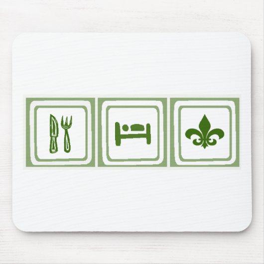 睡眠を…食べて下さい マウスパッド (正面)