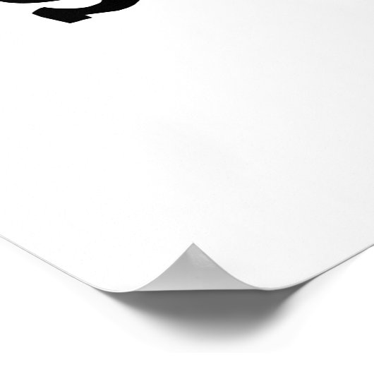 睡眠バッグおもしろい紙バッグプリン ポスター (角)