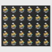 睡眠バッグおもしろい紙バッグプンダークBG ラッピングペーパー (フラット)