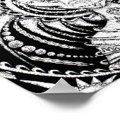 睡眠パターン ポスター (角)