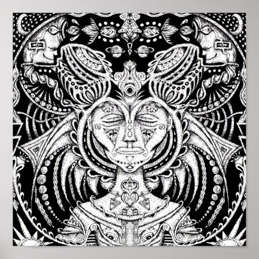 睡眠パターン ポスター (正面)