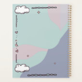 睡眠パーソナライズされた遠くに:ムードトラッカーと感謝 プランナー手帳 (裏面)