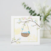 睡眠ベビー – ベビーシャワー招待状 招待状 (スタンド正面)