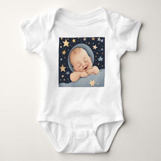 睡眠ベビー ベビーボディスーツ (正面)