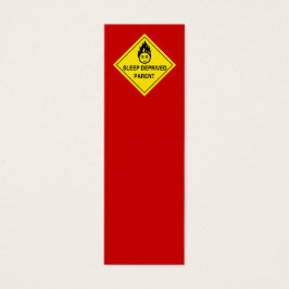 睡眠不足の親のミニブックマーク